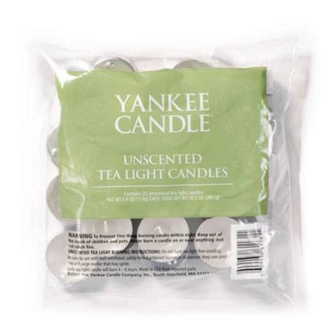 yankee tea light candles|unscented tea lights yankee candle.